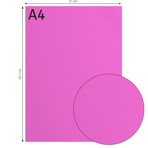 vaessen-creative-florence-tonkarton-a4-fuchsia-25-blatt-216-g image 6