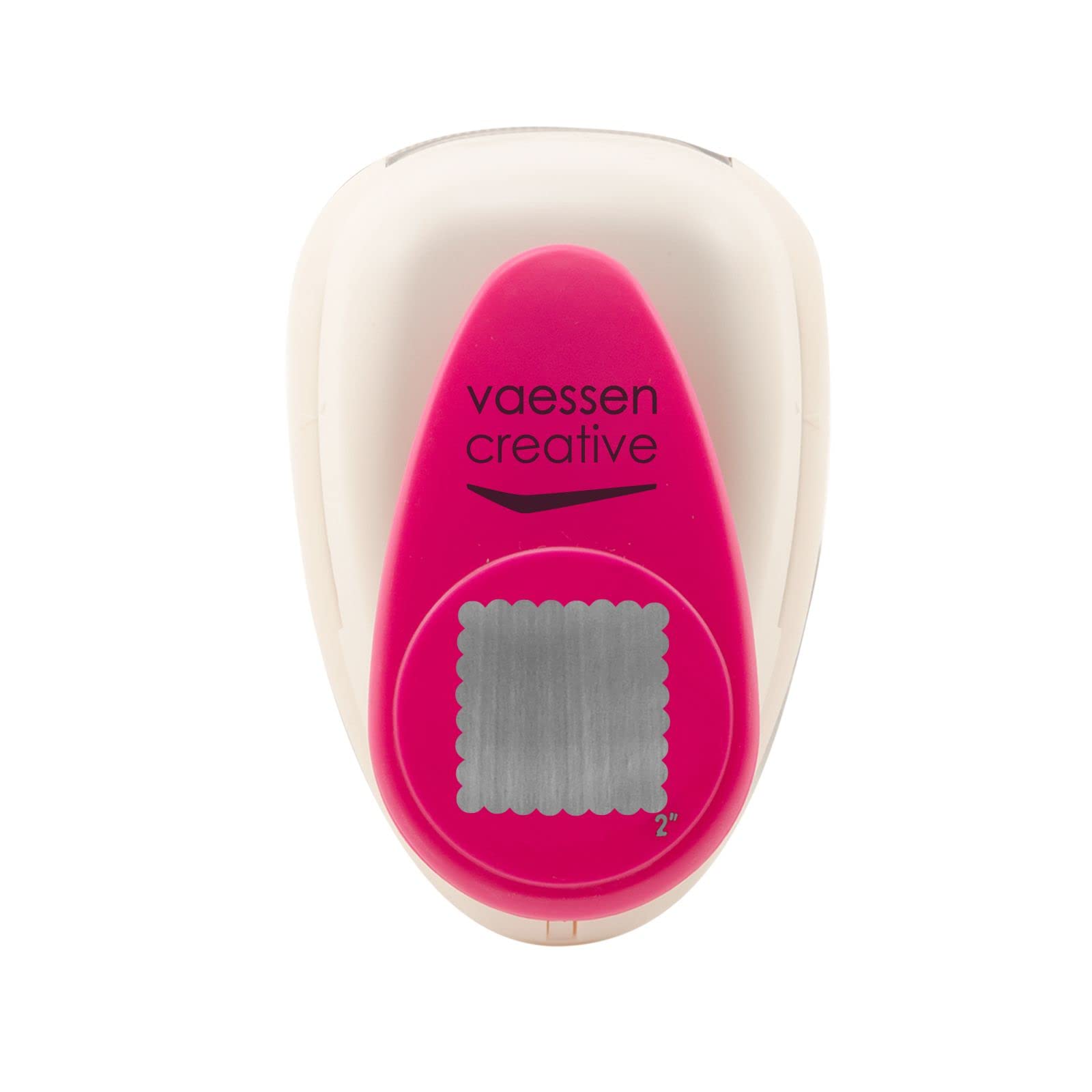 vaessen-cut-easy-motivstanzer-quadrat-3-8x3-8-cm-wei-rosa image 1