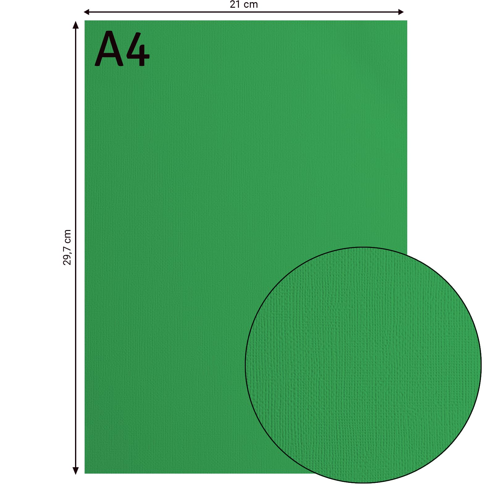 vaessen-creative-florence-tonkarton-a4-holly-gr-n-25-blatt-216-g image 3