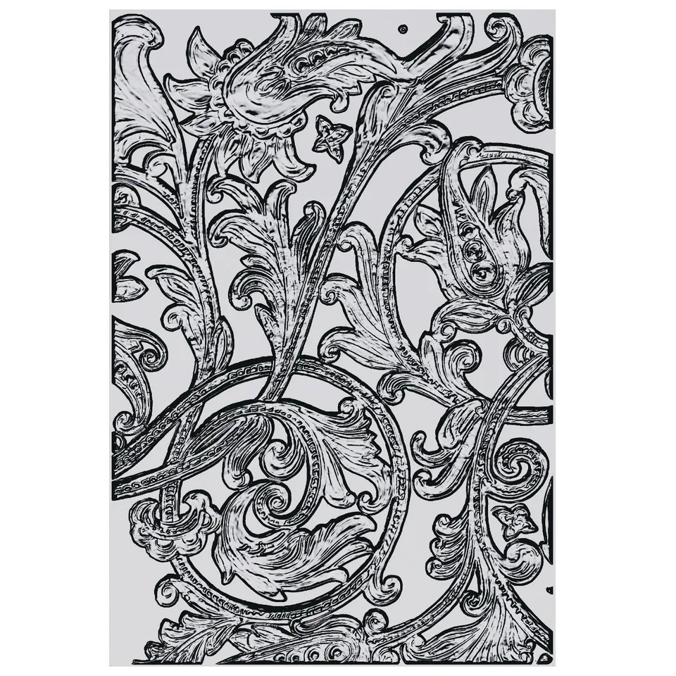 sizzix-3-d-texture-fades-entangled-pr-gefolder-large-a5-tim-holtz image 1