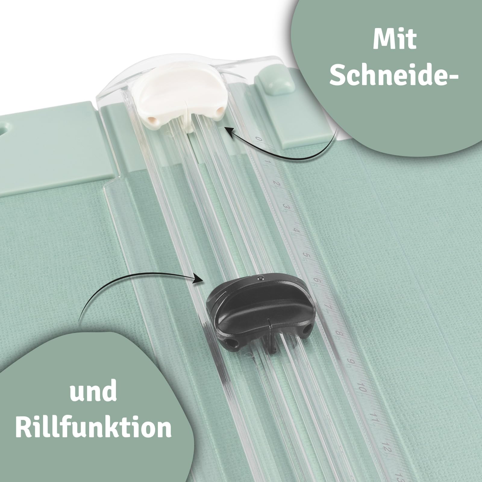 vaessen-score-easy-papierschneider-falzbrett-mintgr-n image 7