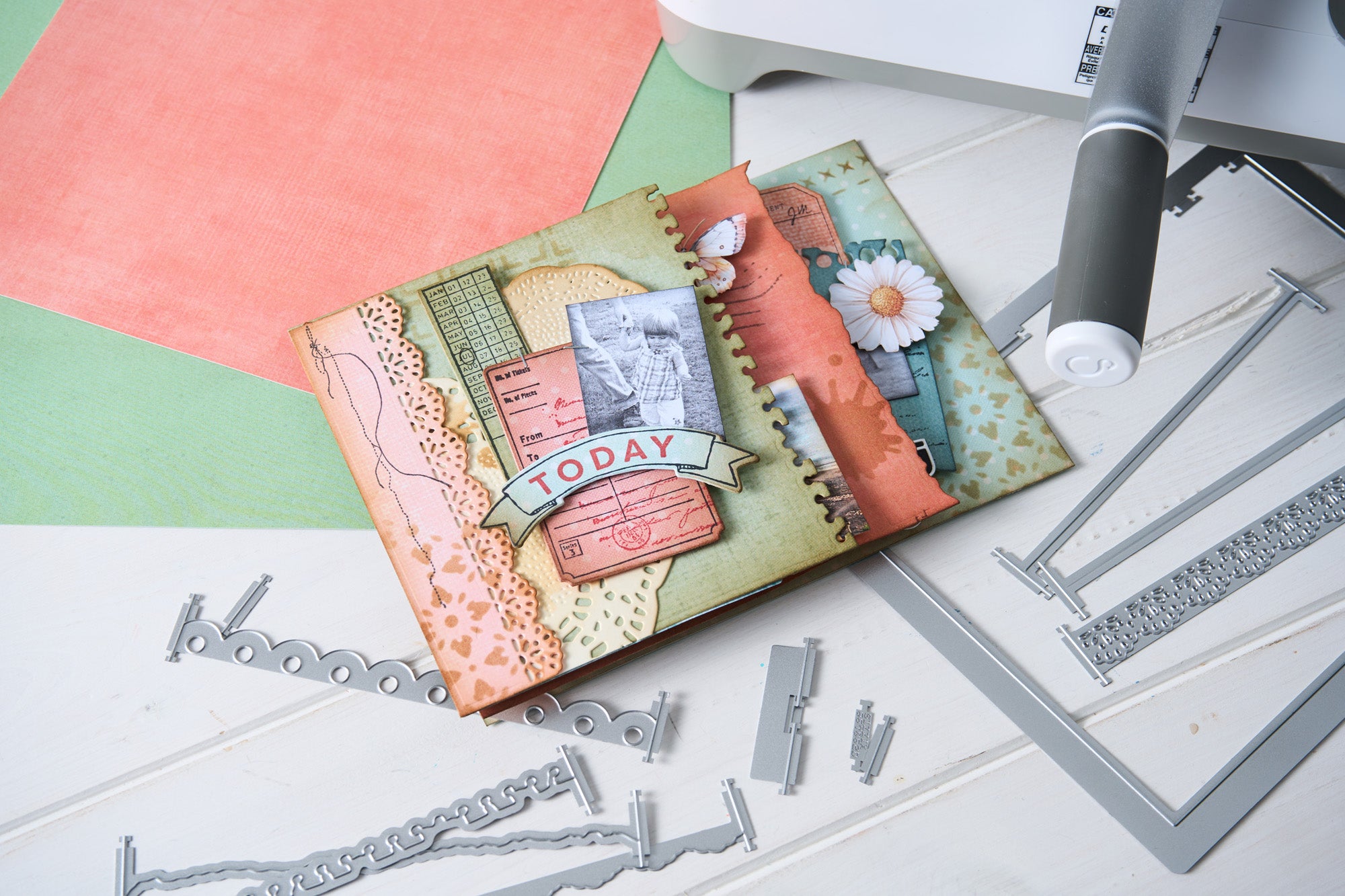 sizzix-framelits-tag-it-stempel-stanzformen-vintage-23tlg image 2