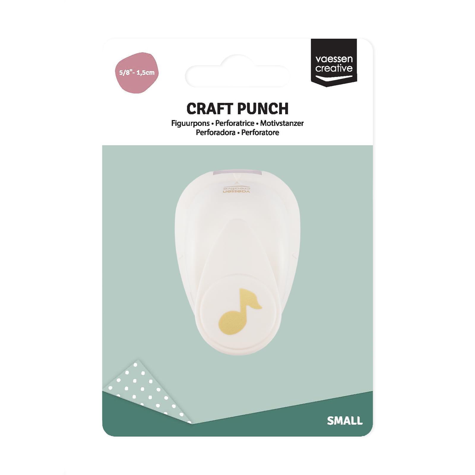 vaessen-creative-cut-easy-motivstanzer-musik-note-small-1-4-cm-papier image 4