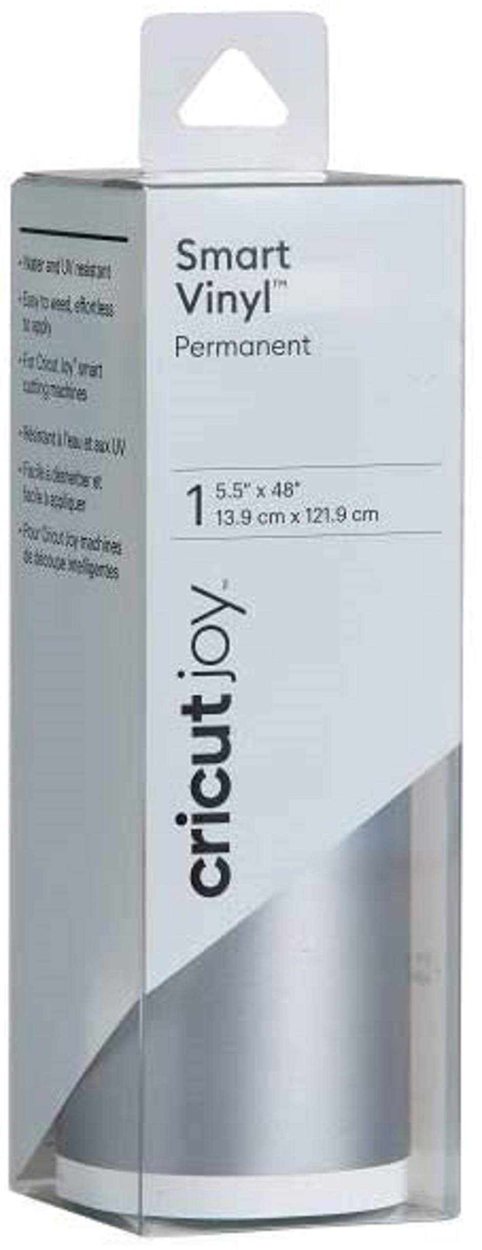 cricut-joy-smart-vinyl-permanent-vinylfolie-silber-1-2-m image 1