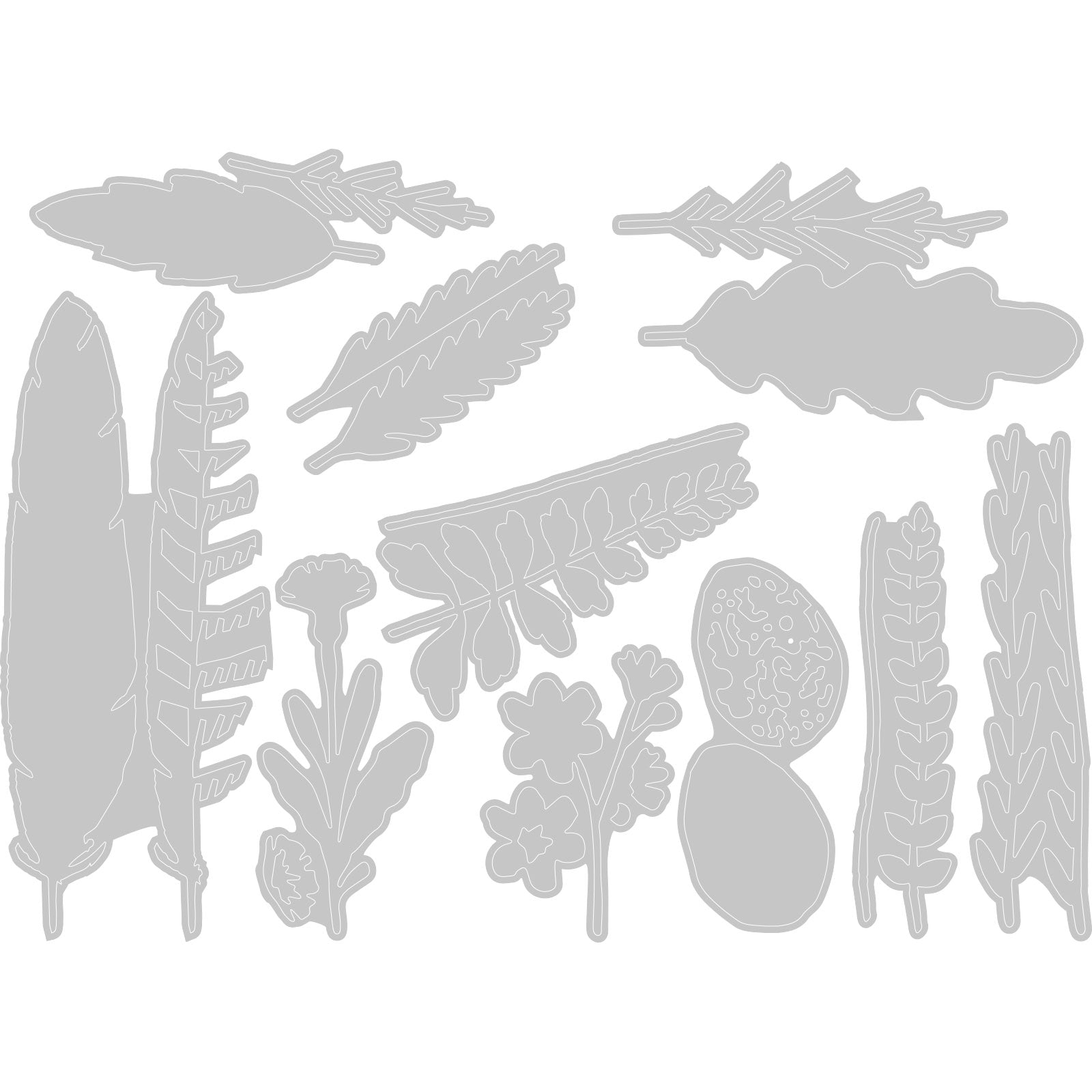 sizzix-thinlits-funky-nature-stanzschablonen-10tlg-tim-holtz image 2