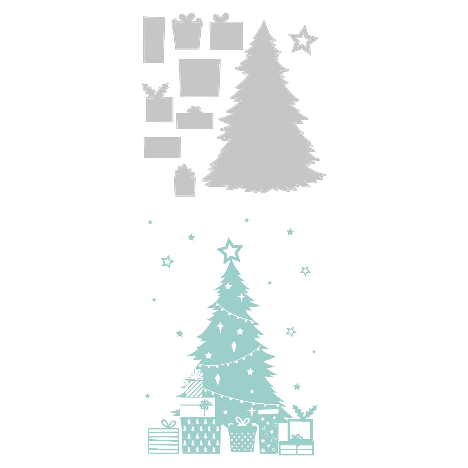 sizzix-thinlits-sparkle-tree-stanzschablonen-10-tlg-mit-pr-gefolder image 2