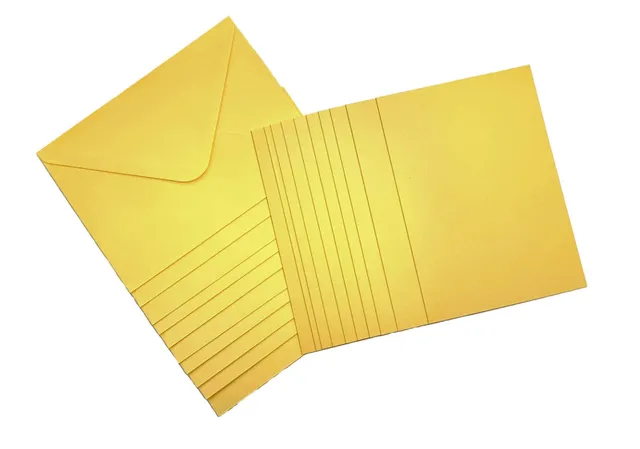 sizzix-surfacez-karten-umschl-ge-a6-amber-10er-blanko image 1