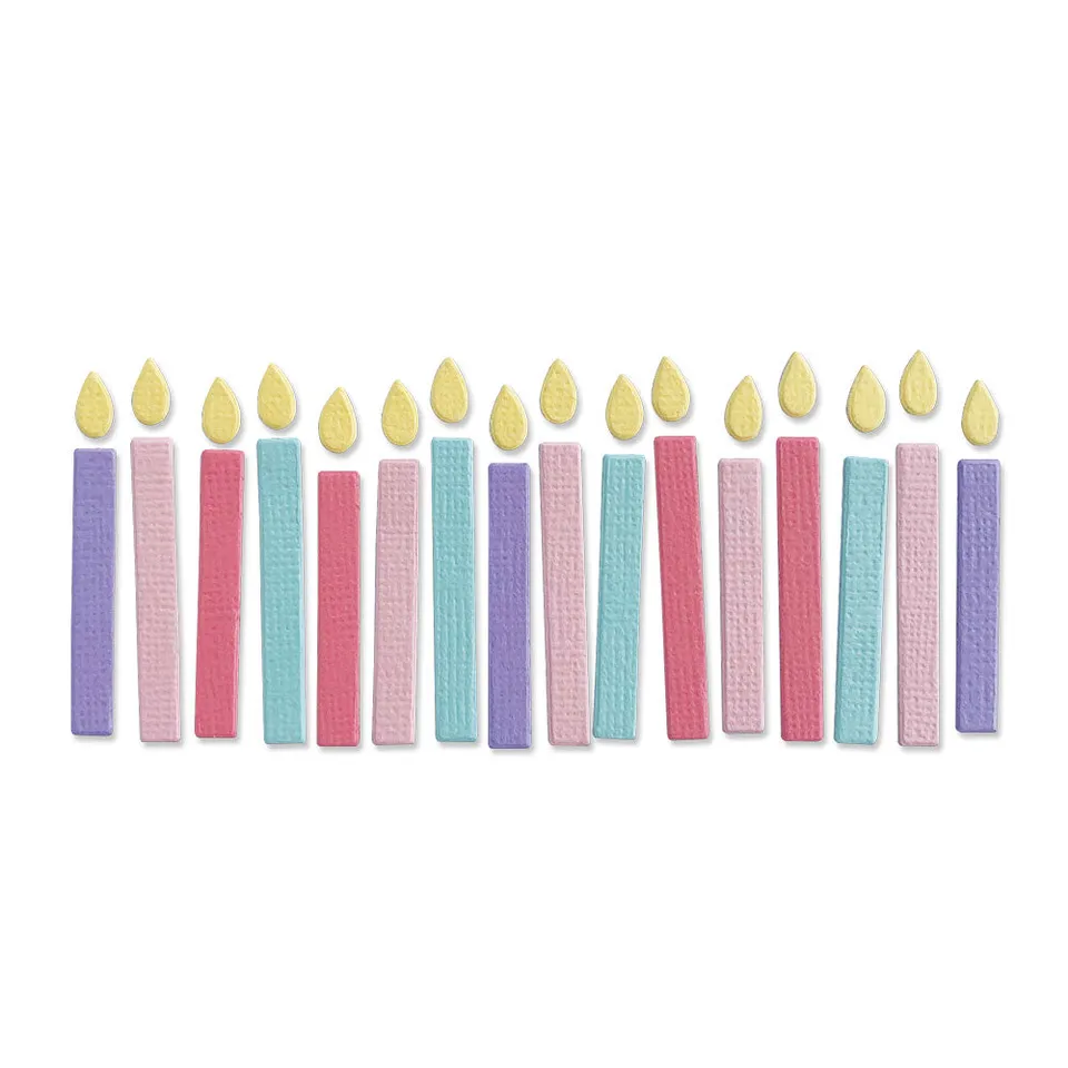 sizzix-thinlits-birthday-candles-stanzschablone-kerzen image 1
