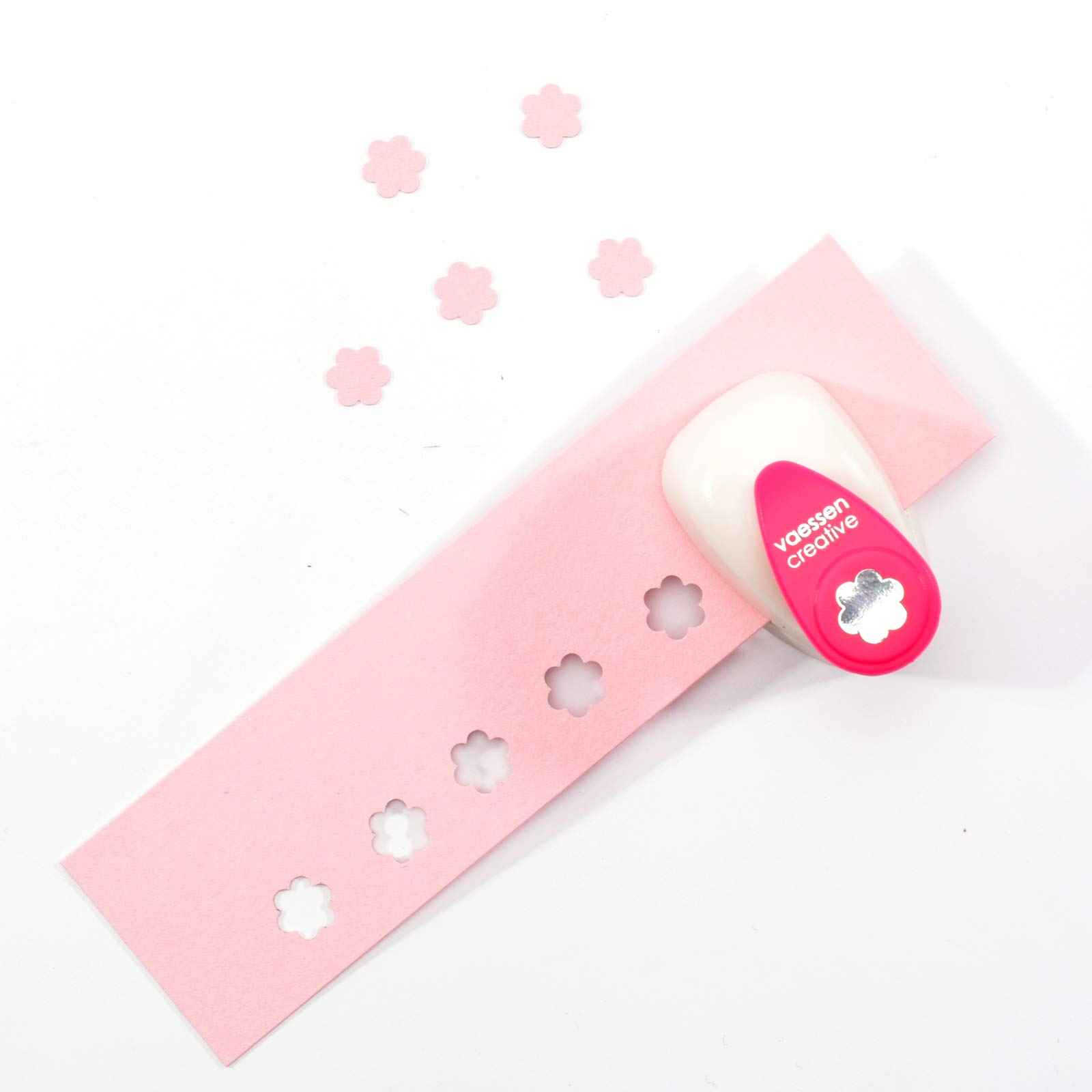 vaessen-creative-florence-motivstanzer-blume-mini-1-cm-papier image 6