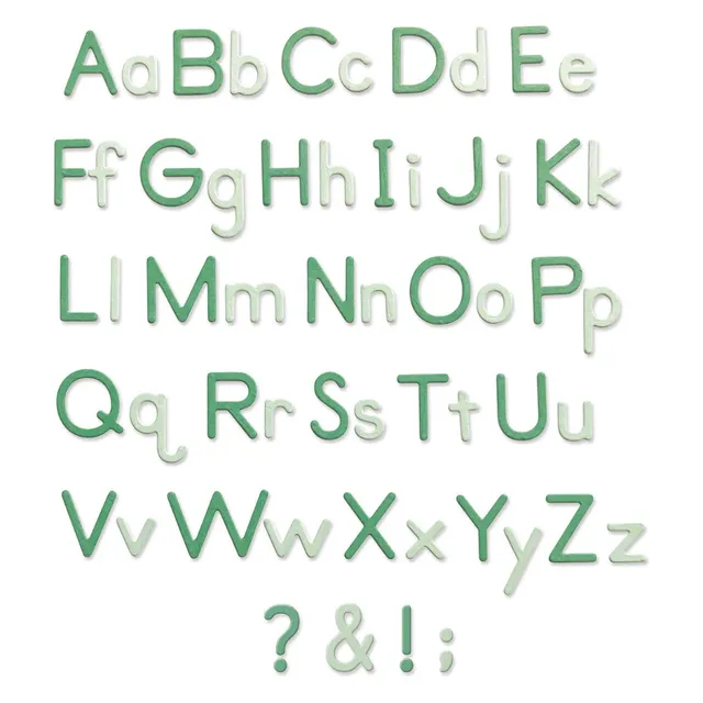 sizzix-thinlits-essential-type-stanzschablone-92er-alphanumerisch image 1