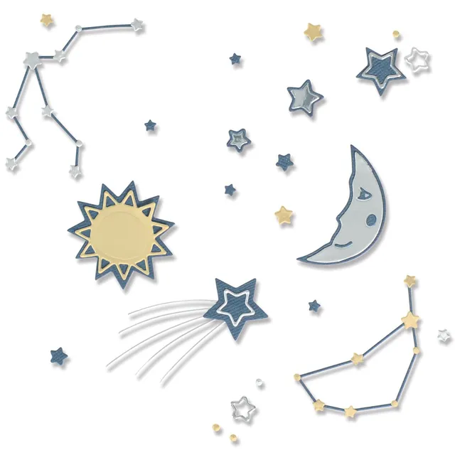 sizzix-thinlits-night-light-stanzschablonen-12-tlg-mond-sterne image 1