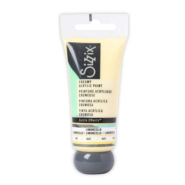 sizzix-effectz-creamy-matte-acrylfarbe-limoncello-60ml image 1