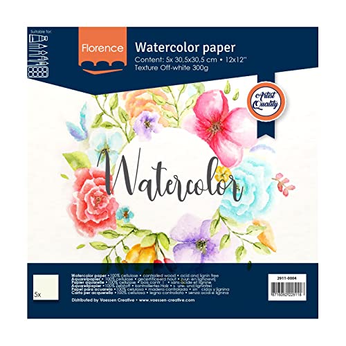 florence-aquarellpapier-30-5x30-5-elfenbein-wei-300g-5-blatt image 7