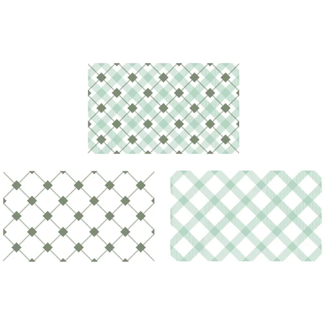 sizzix-clear-stamps-tartan-49-and-market-stempel-2tlg-karo image 1