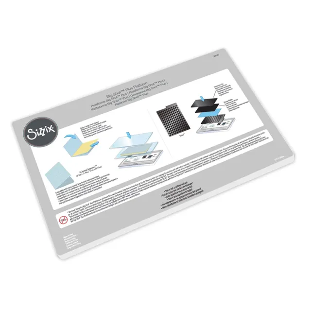sizzix-big-shot-plus-platform-standard-stanz-platte-textured-impressions image 1