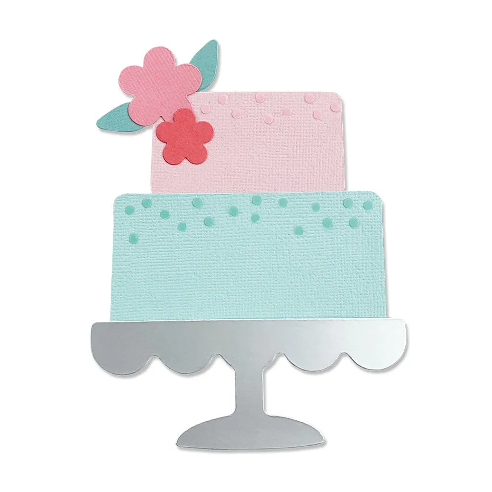 sizzix-bigz-celebration-cake-stanzschablone-torte-geburtstag image 1