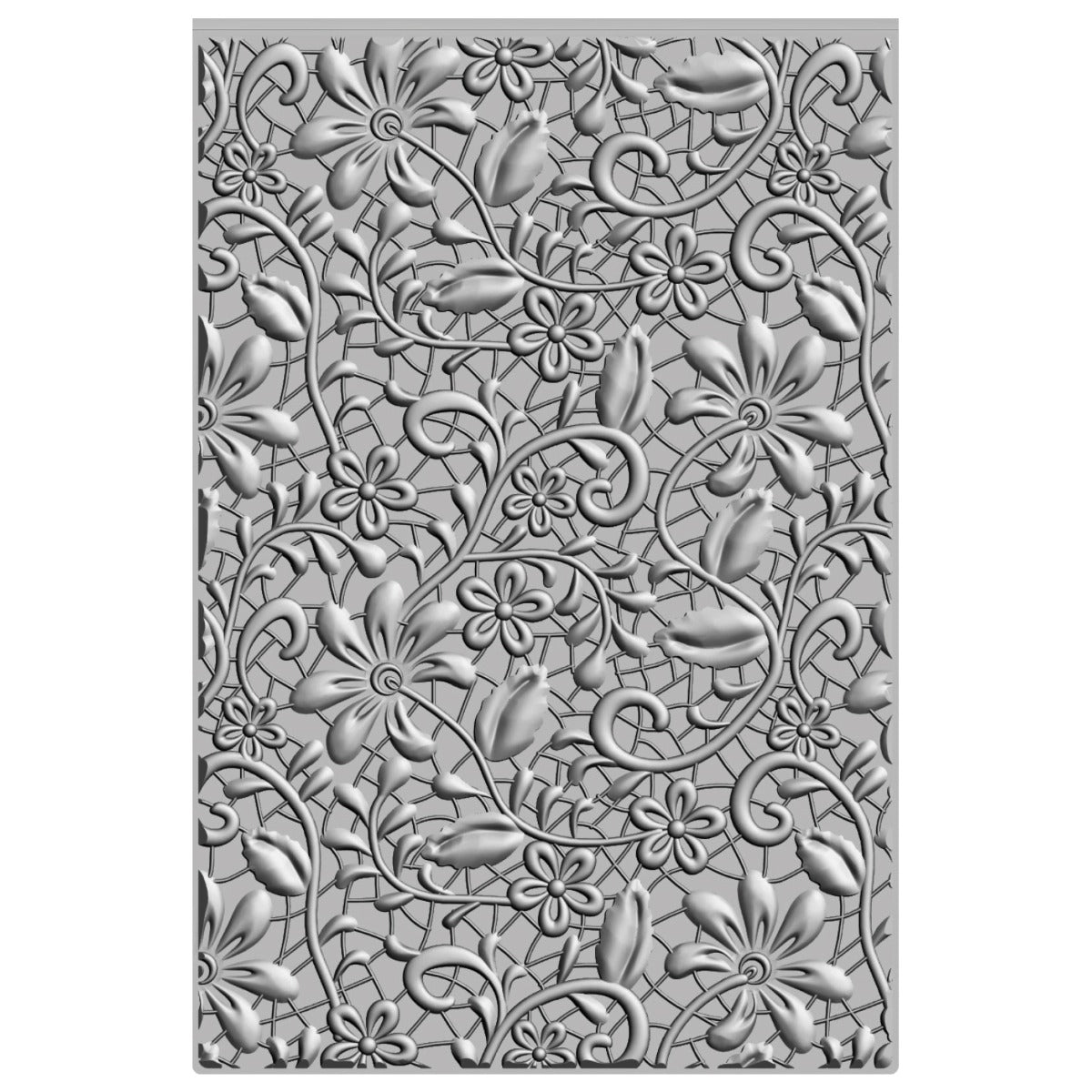 sizzix-3-d-lacey-pr-gefolder-florale-spitze image 2