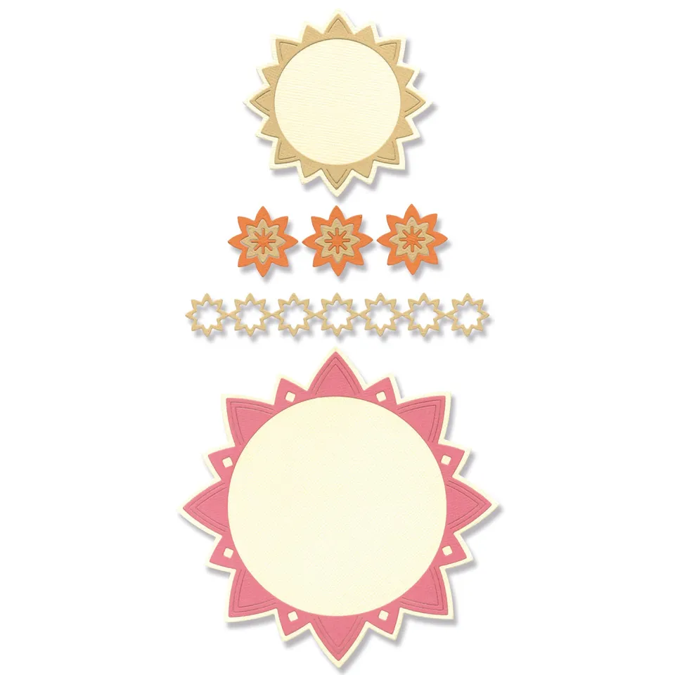 sizzix-thinlits-stanzform-geo-frames-borders-10-tlg image 1