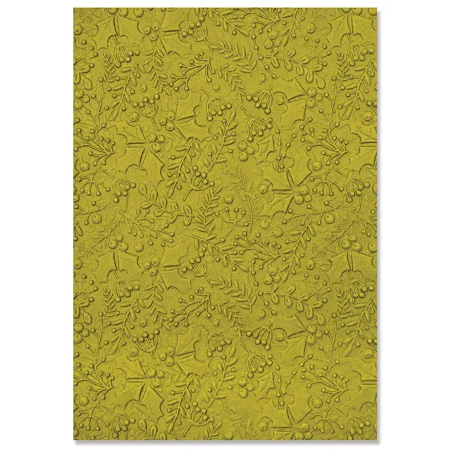 sizzix-3-d-winter-foliage-pr-gefolder-tannenzweige-beeren image 1