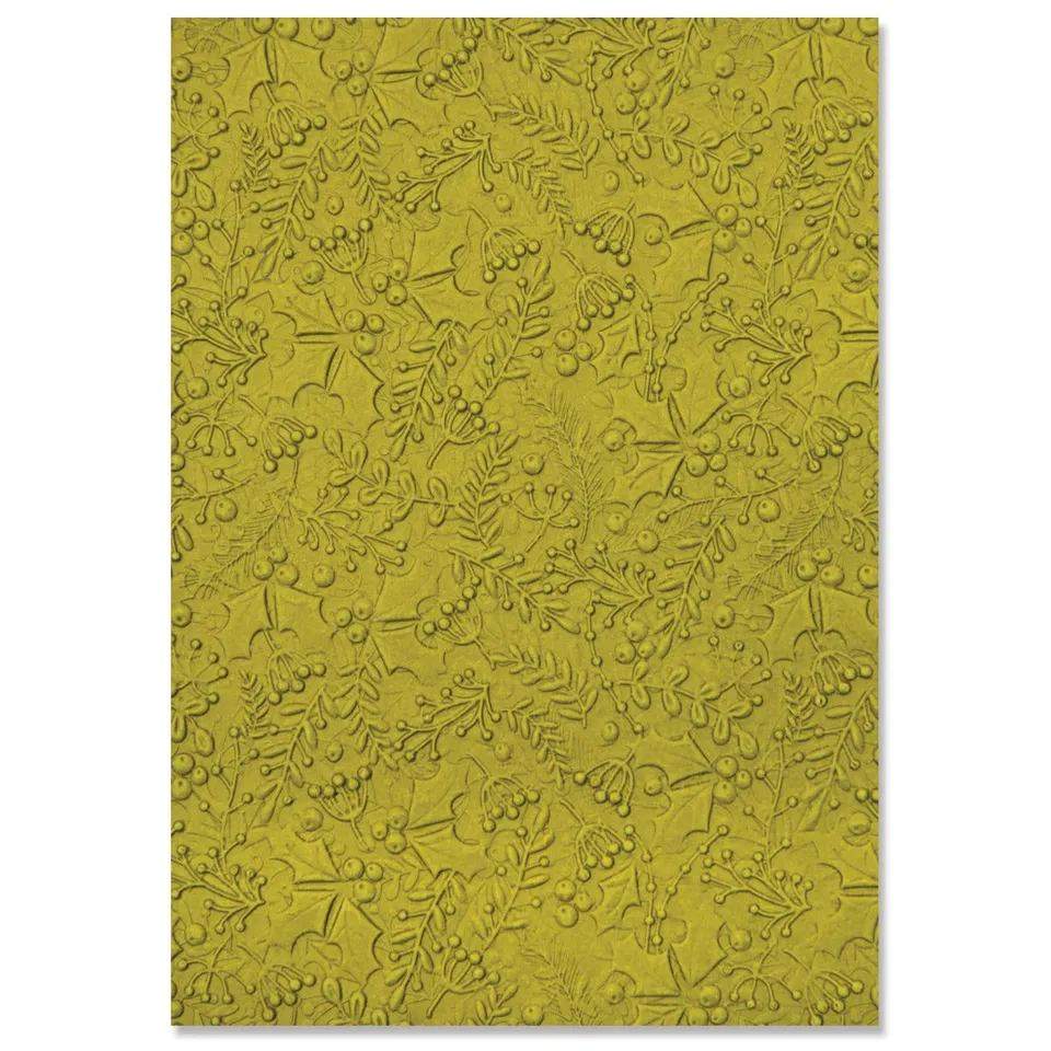 sizzix-3-d-winter-foliage-pr-gefolder-tannenzweige-beeren image 1