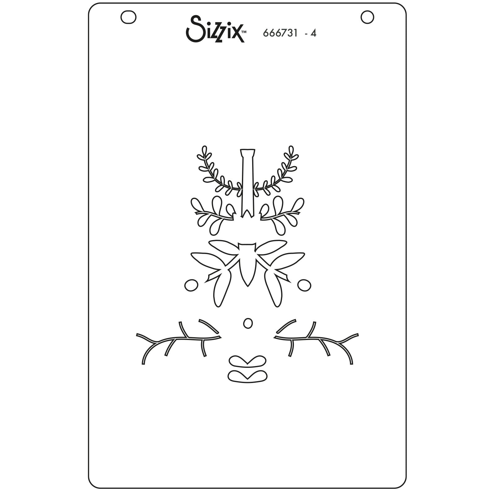 sizzix-folk-tree-layered-stencils-a6-schablonen-4-teilig image 5
