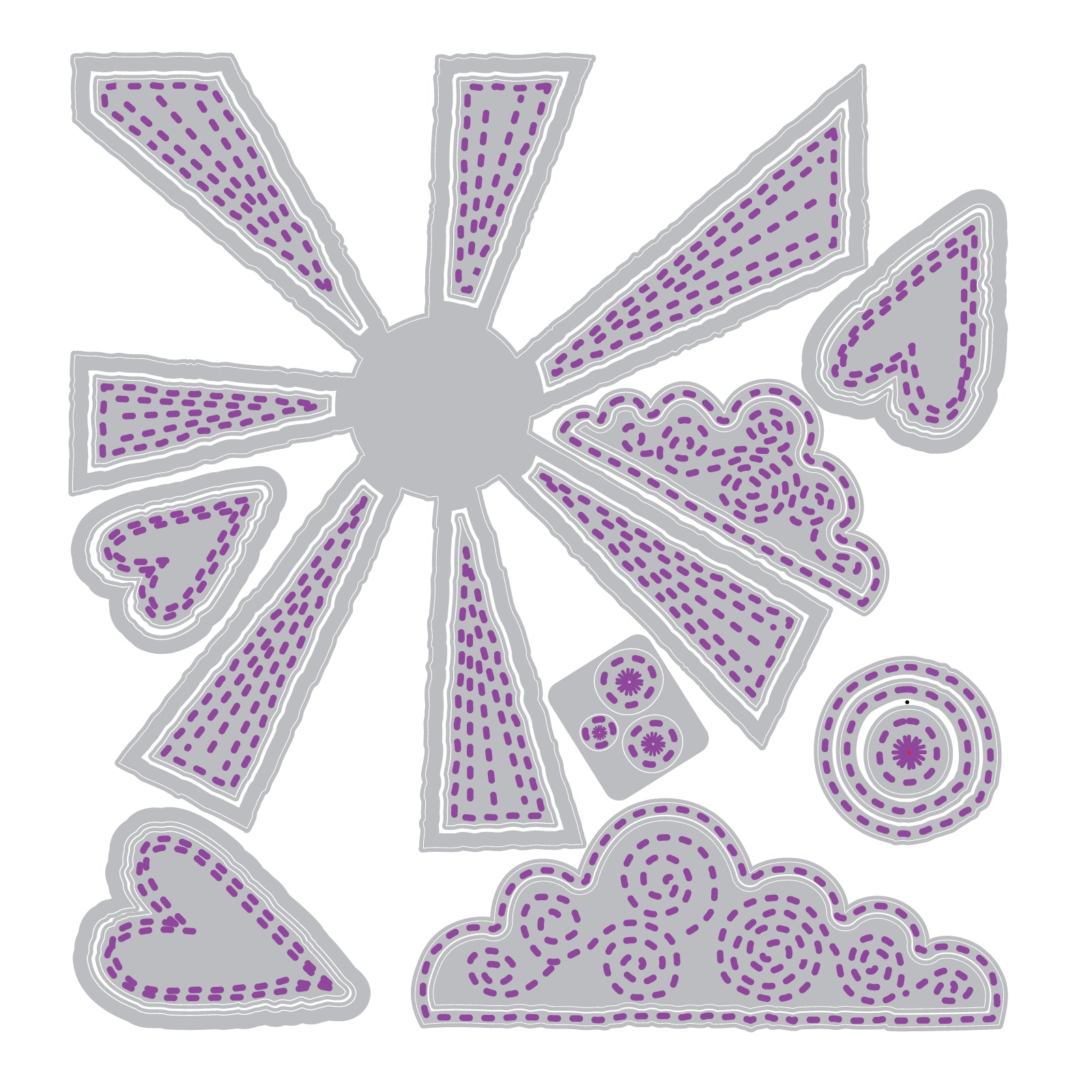 sizzix-thinlits-sunny-days-stanzschablone-22tlg-vicki-boutin image 4