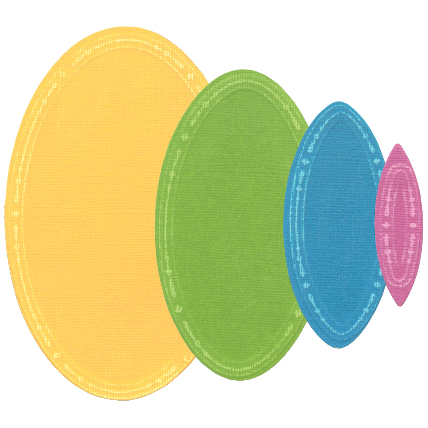sizzix-framelits-clare-classic-ovals-stanzformen-9tlg-oval image 2
