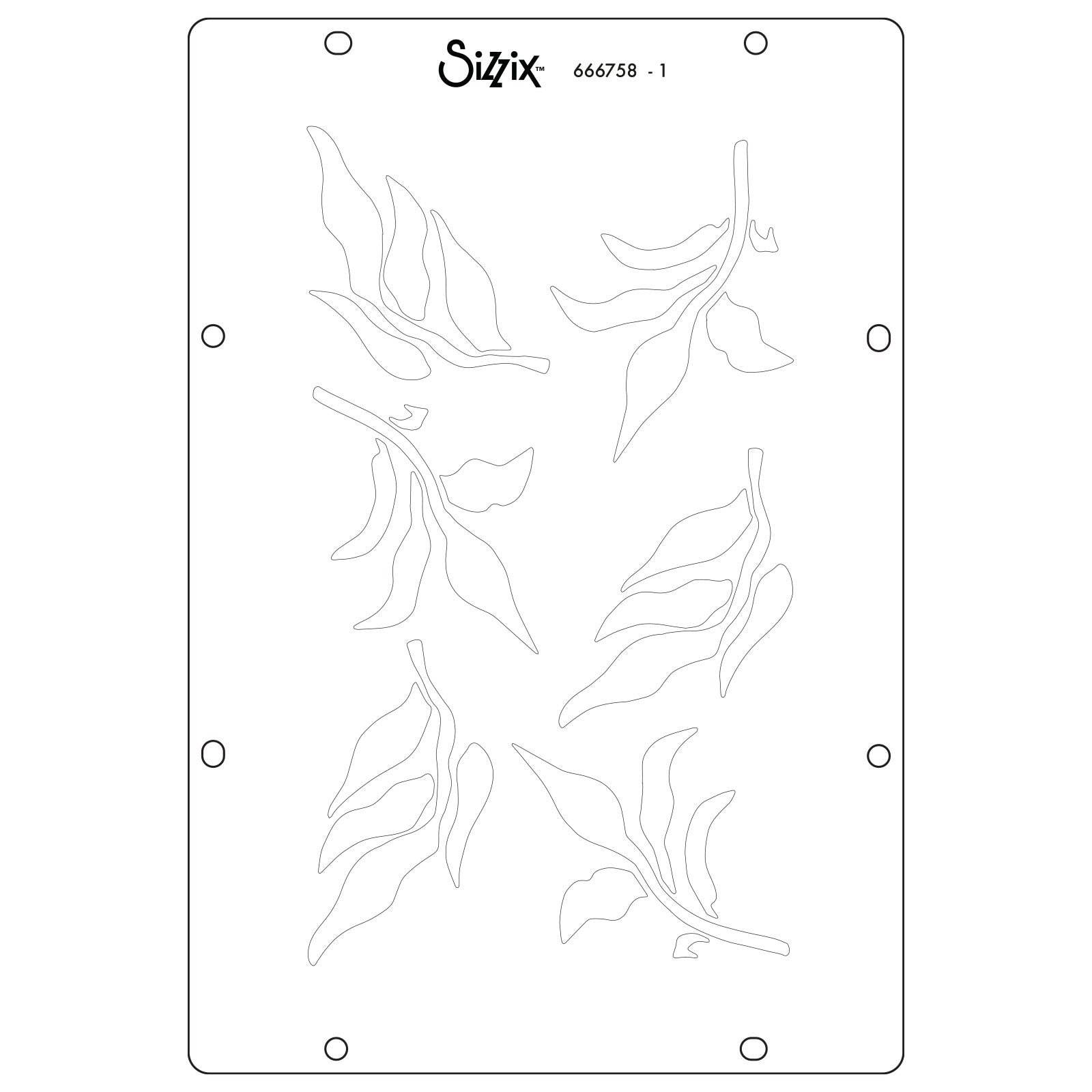 sizzix-studio-the-visiter-stempel-6er-schablonen-3er-cat-kerr image 3