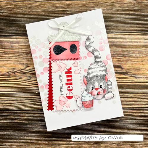 vaessen-creative-cut-easy-silikonstempel-hund-katze-party-10-tlg-a6-2 image 7
