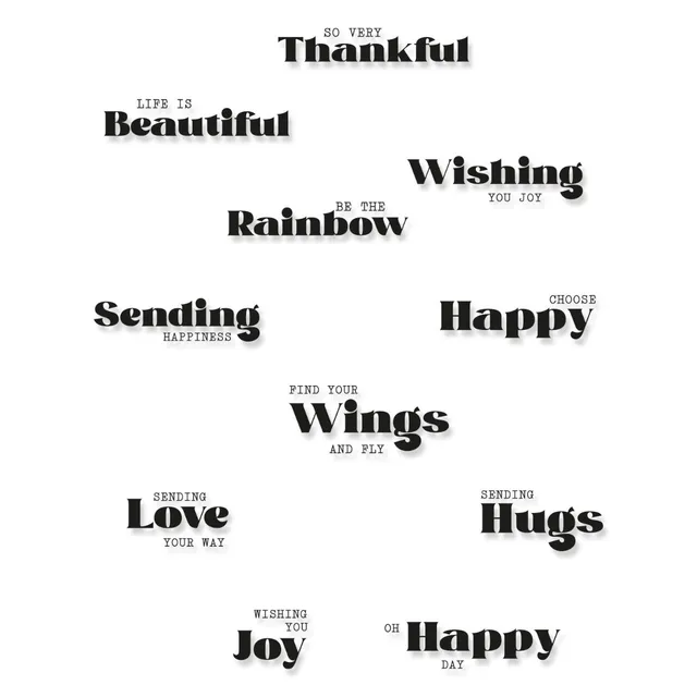 sizzix-clear-stamps-good-vibes-4-stempelset-12tlg-spr-che image 1