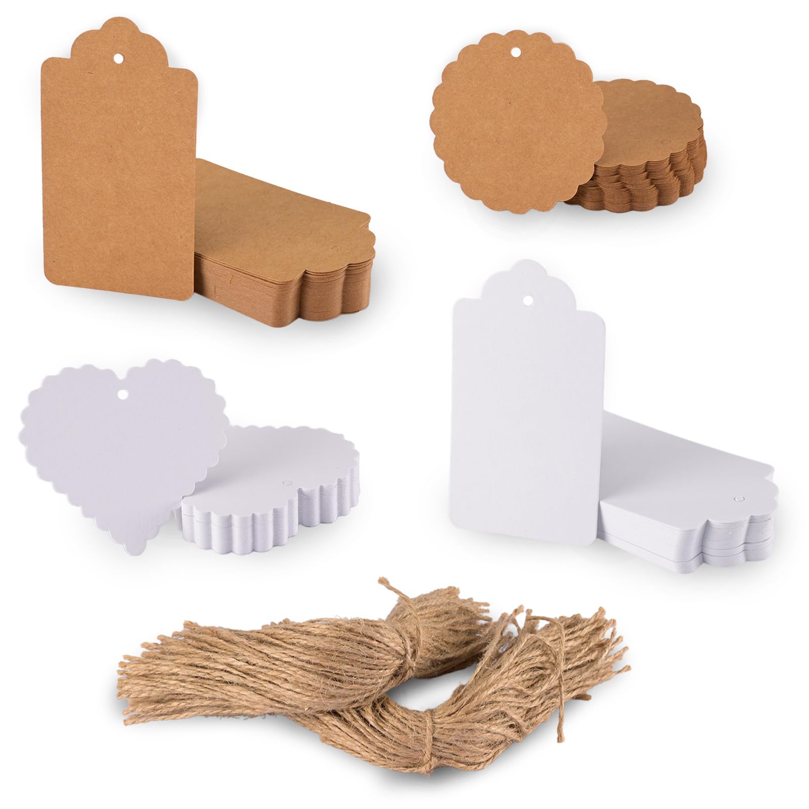vaessen-creative-florence-geschenkanh-nger-mit-wellenrand-200-blanko-etiketten-a image 1