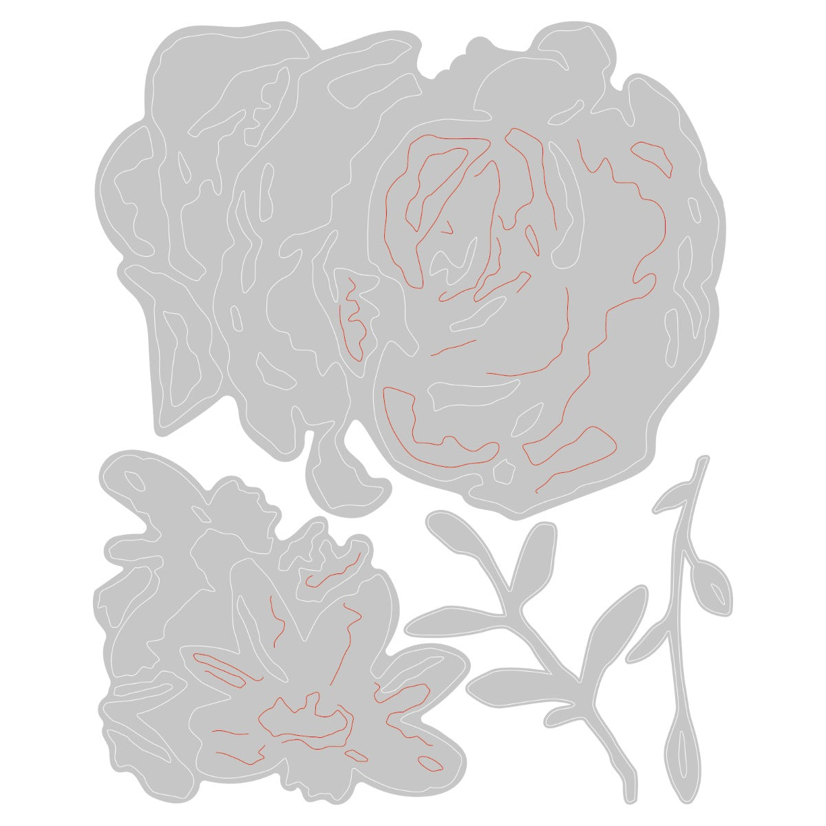 sizzix-thinlits-brushstroke-flowers-4-stanzschablonen-4er-blumen-layer image 2