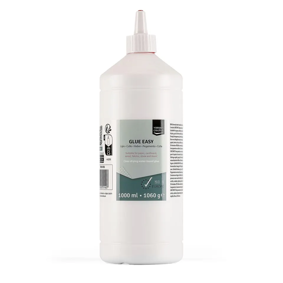 vaessen-creative-florence-glue-easy-bastelkleber-1000-ml-transparent image 1