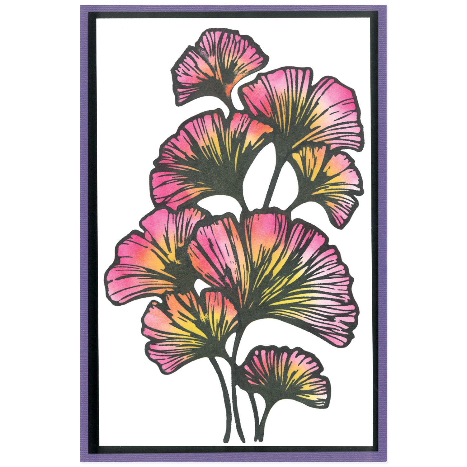 sizzix-a5-stencil-cosmopolitan-schablone-2er-floral-stacey-park image 1