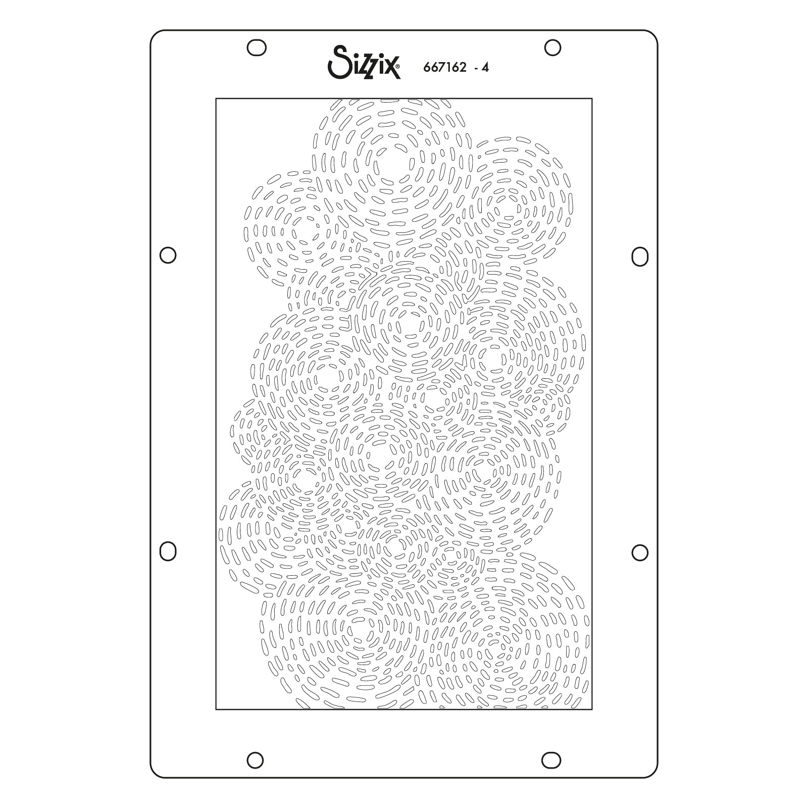 sizzix-a5-schablonen-stitched-florals-4er-vicki-boutin-blumen image 7