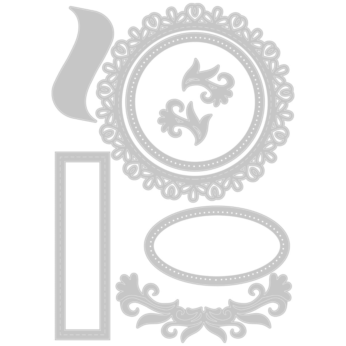 sizzix-thinlits-flourish-frames-stanzschablonen-8er-vintage-rahmen image 2
