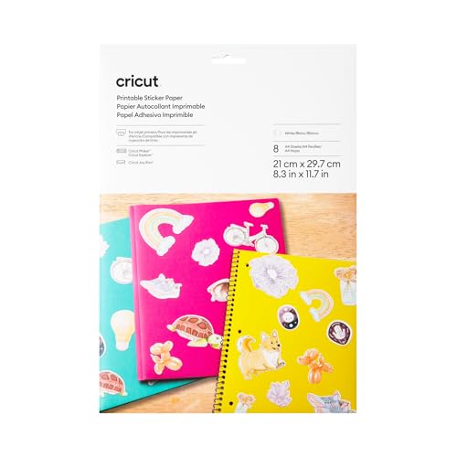 cricut-maker-aufkleberpapier-a4-8-blatt-bedruckbar-tintenstrahl image 8