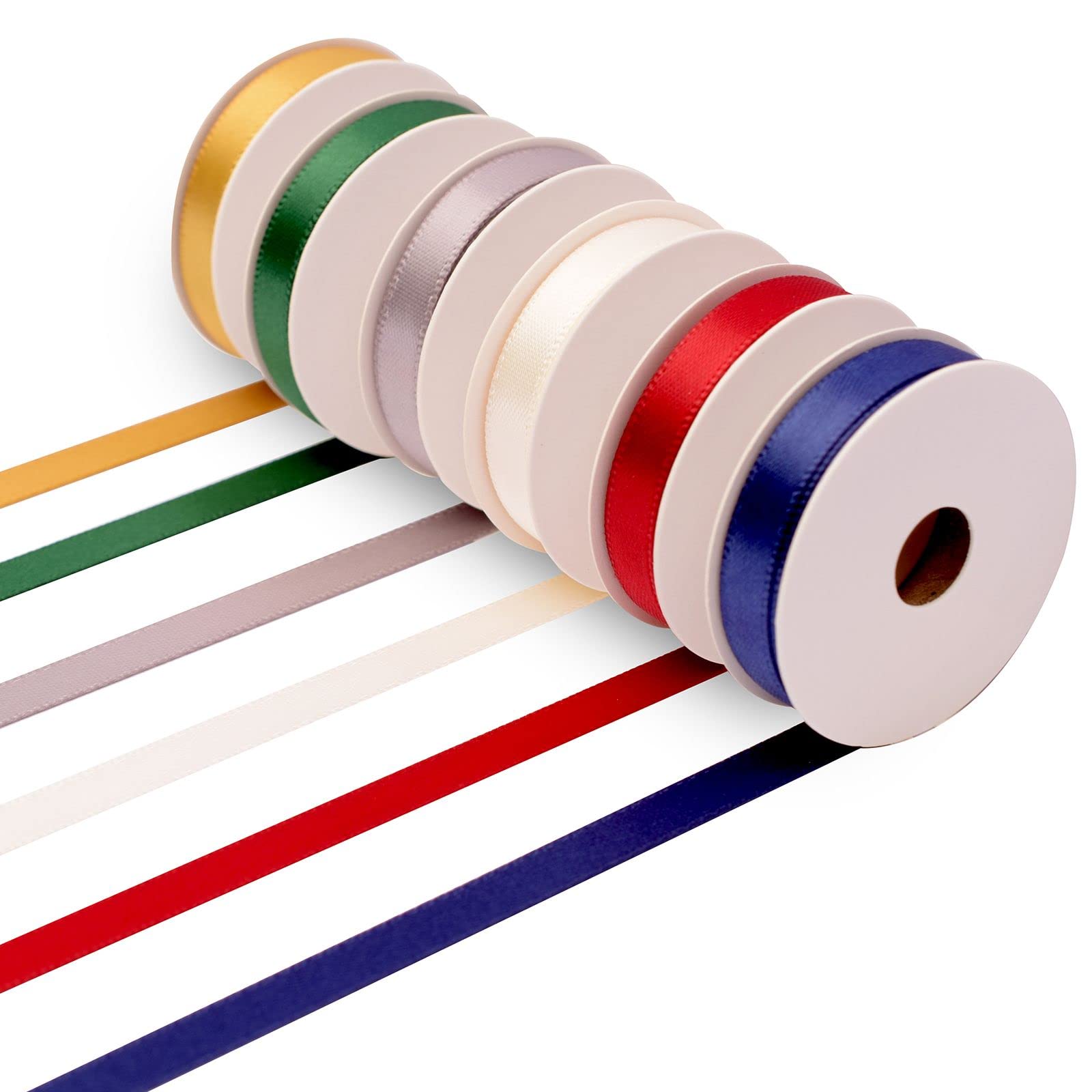 vaessen-creative-florence-satinband-dekoband-weihnachten-3mm-6er image 2