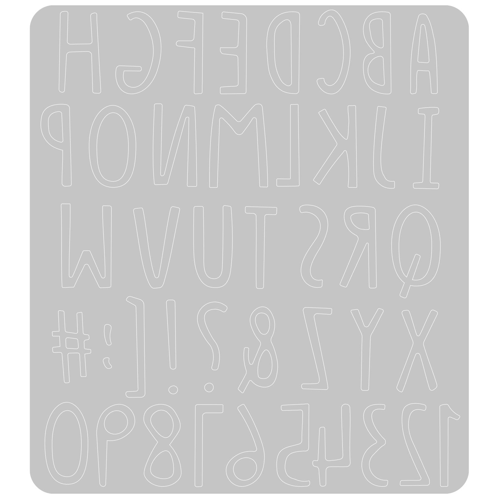 sizzix-thinlits-hand-drawn-alphabet-stanzschablone-buchstaben image 2