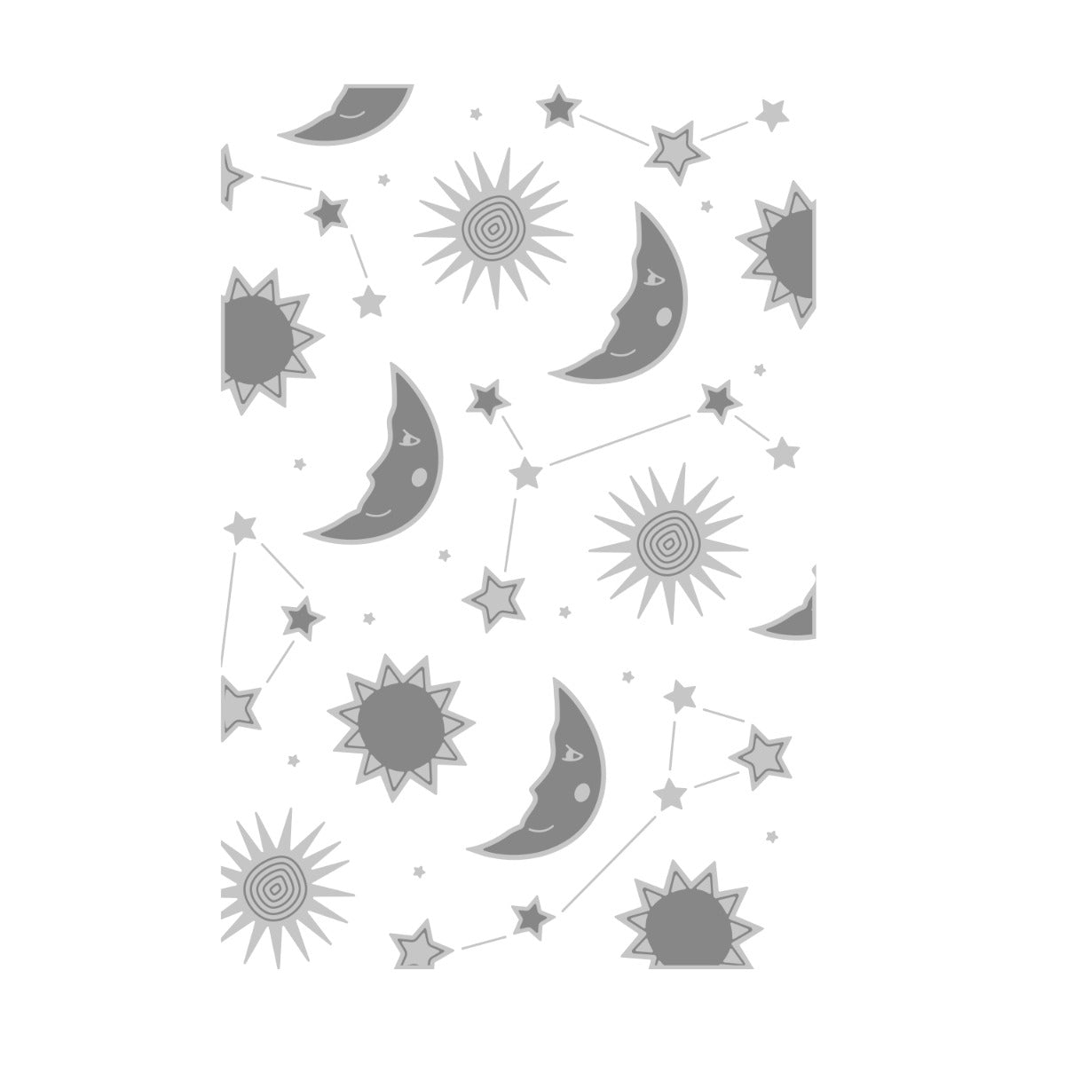 sizzix-textured-impressions-pr-gefolder-moon-light-mond-sterne image 2
