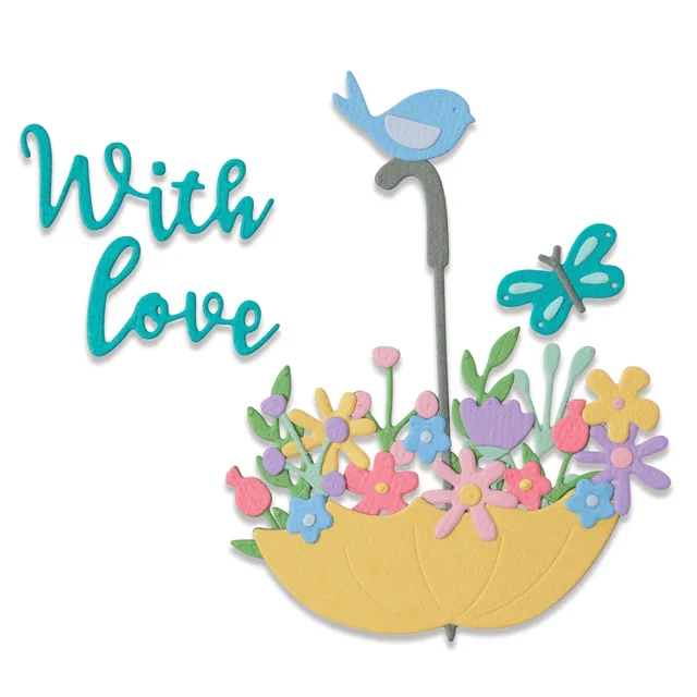 sizzix-thinlits-flowers-in-umbrella-stanzen-11er-blumen image 1