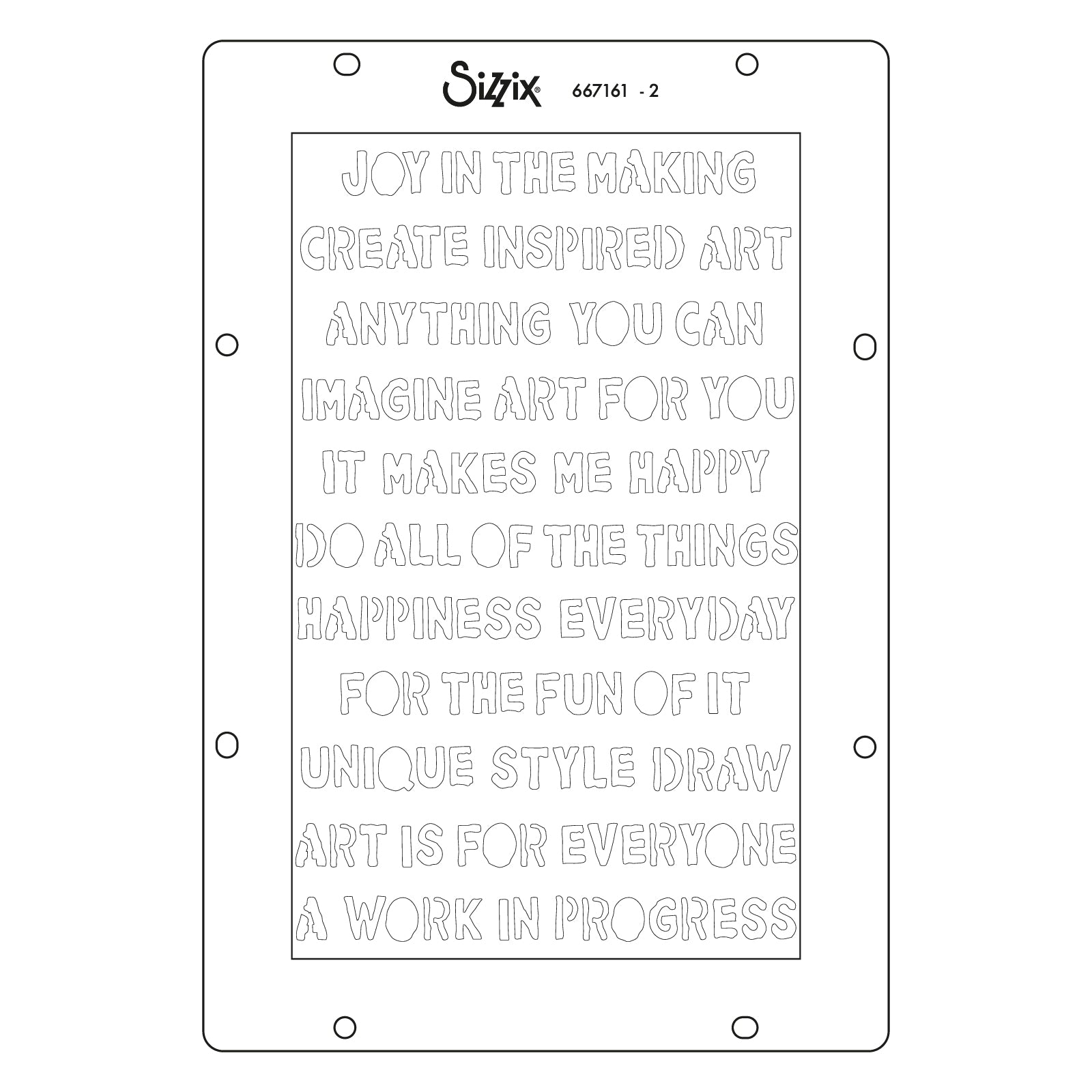 sizzix-a5-words-numbers-schablonen-4-teilig-vicki-boutin-buchstaben image 5