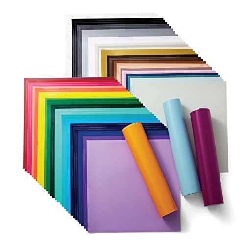 cricut-maker-vinyl-abnehmbar-klebefolie-set-bunt-65-5-bl-tter-30-5cm image 8