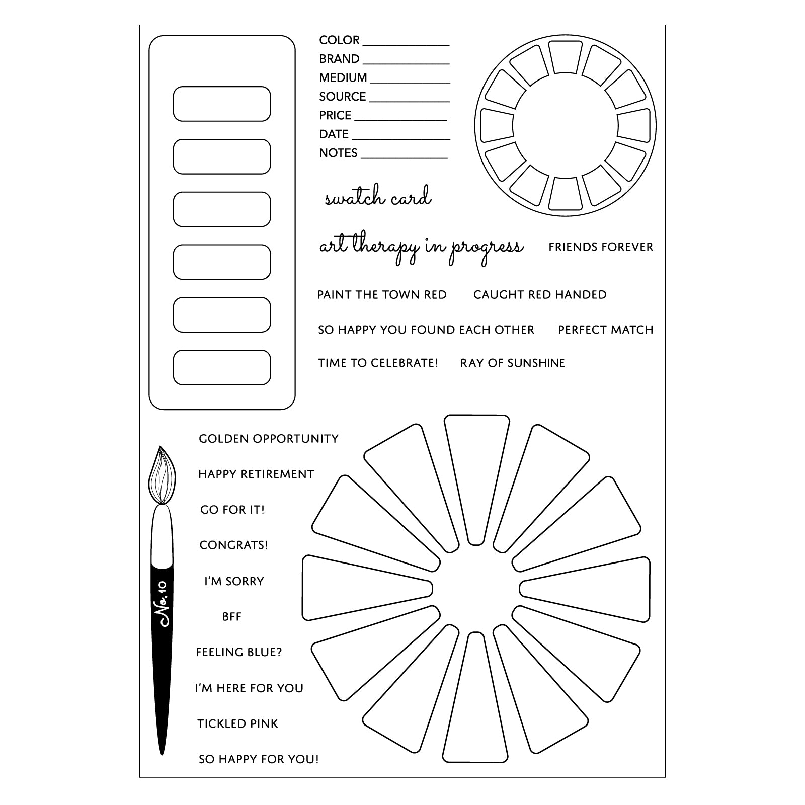 sizzix-clear-stamps-swatch-cards-stempelset-24tlg-a5-eileen-hull image 2
