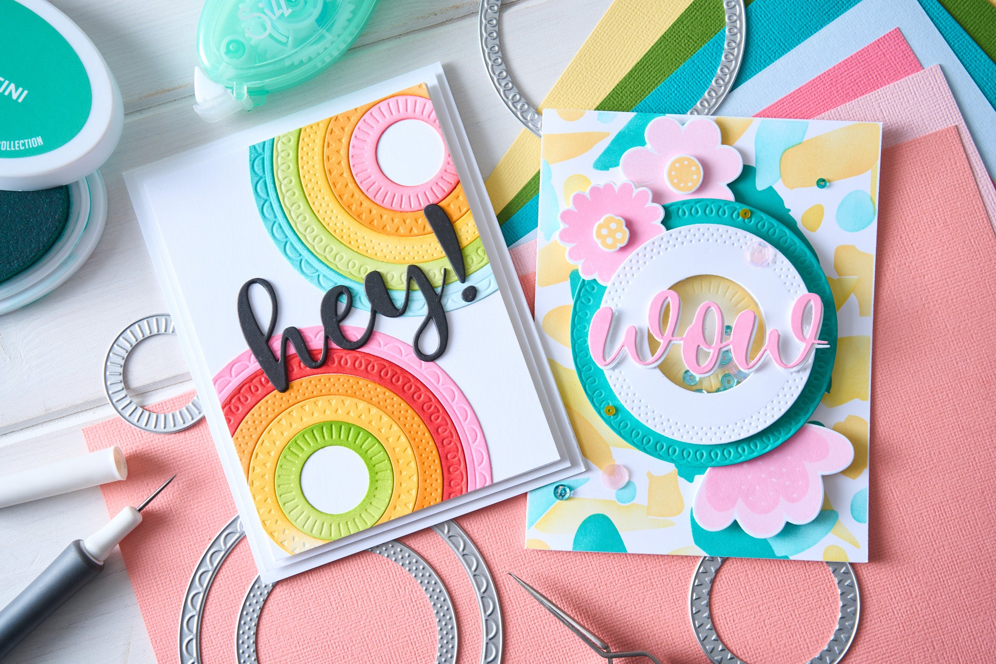 sizzix-thinlits-exclamation-word-dies-stanzschablonen-4er-set-wow-yay image 6
