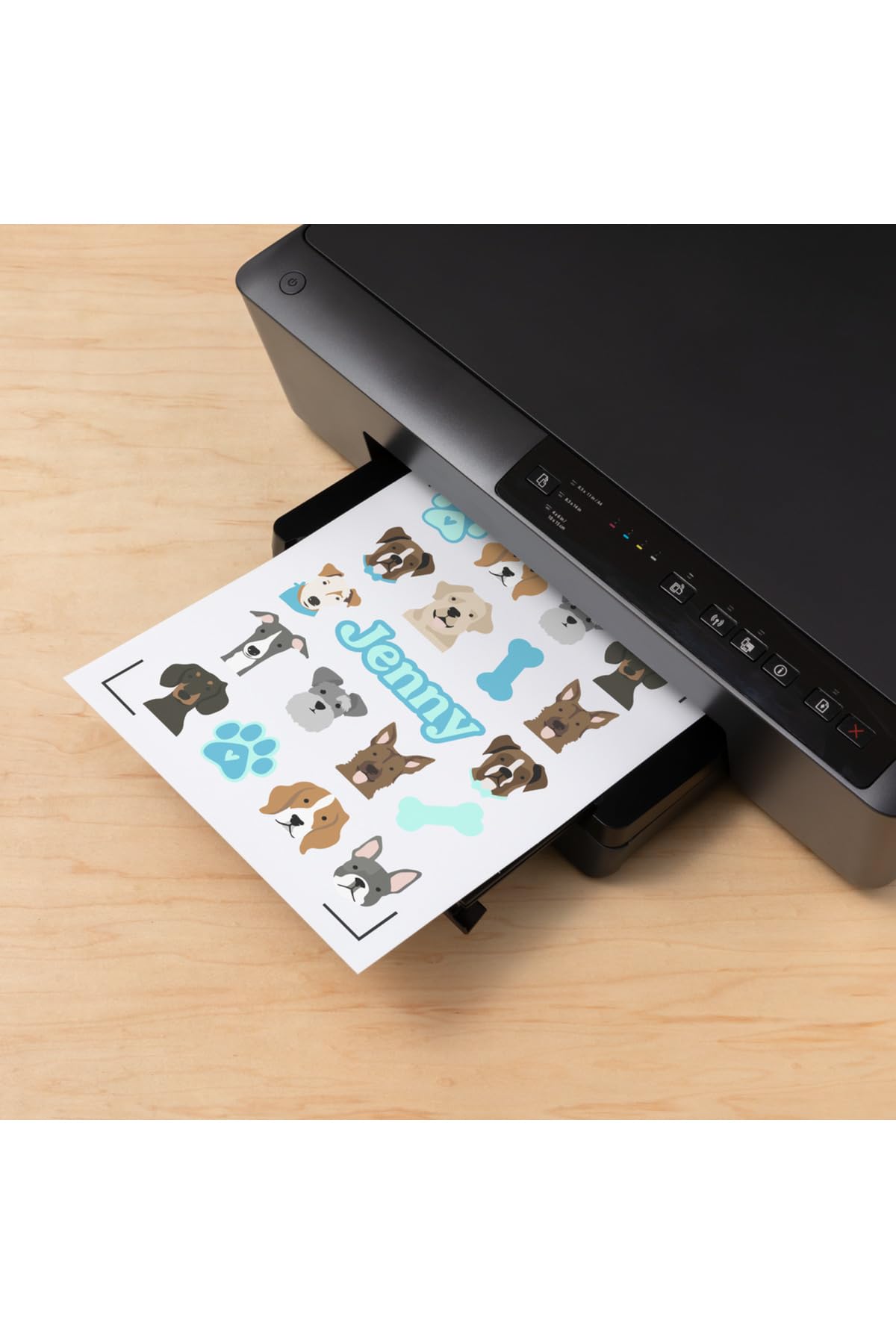 cricut-maker-aufkleberset-holografisch-wasserfest-a4-5-bogen image 3