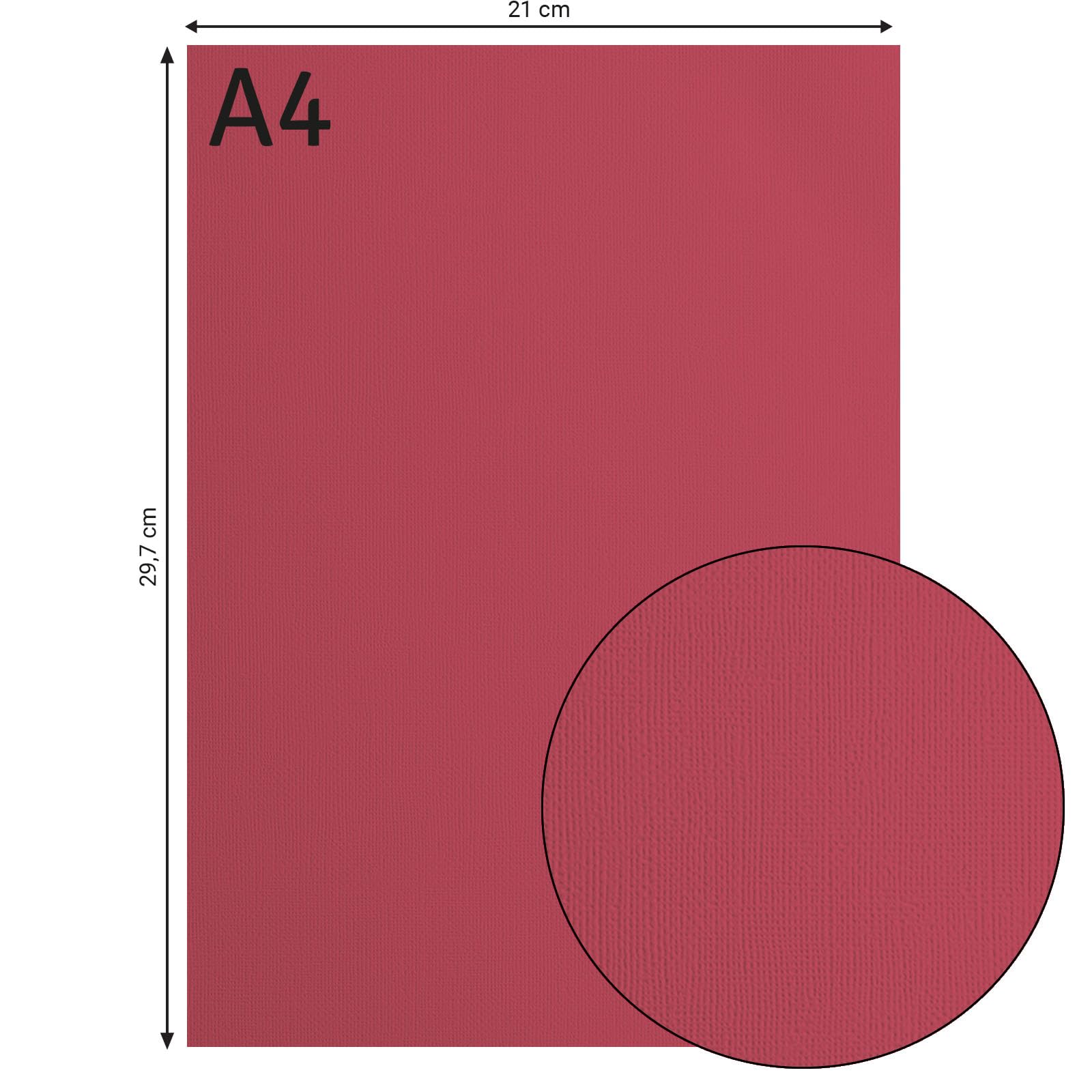 vaessen-creative-florence-tonkarton-a4-blackberry-25-blatt-216g image 3