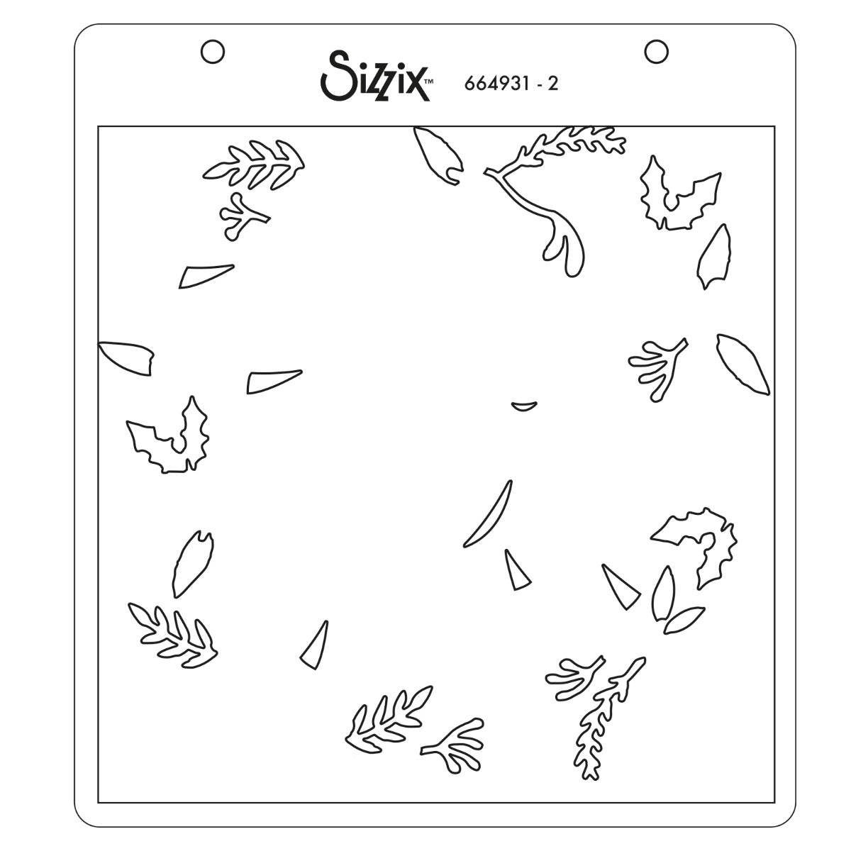 sizzix-layered-stencils-dove-taube-4-tlg-schablonen-set image 4
