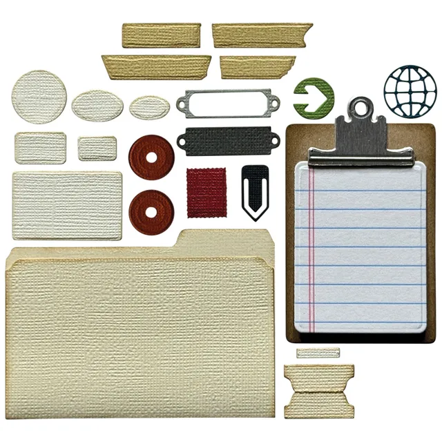 sizzix-thinlits-vault-noteworthy-tim-holtz-stanzschablonen-24er image 1