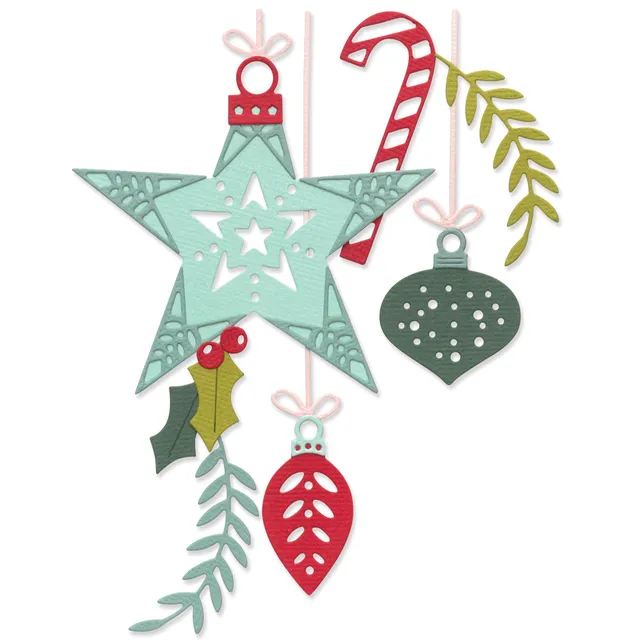 sizzix-thinlits-festive-decorations-stanzschablonen-15tlg image 1